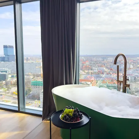 Urban Global Skyline 26th Floor - Air Condition - Free Garage Katowice