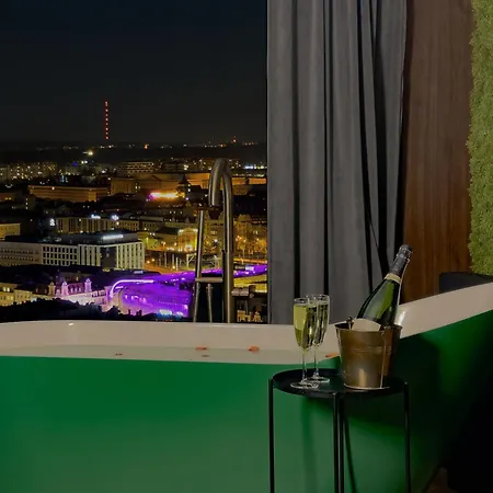 Urban Global Skyline 26th Floor - Air Condition - Free Garage * Katowice