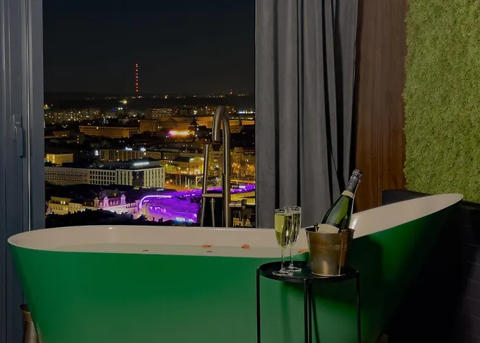 Apartament Urban Global Skyline 26th Floor, Free Garage, Self Check-in